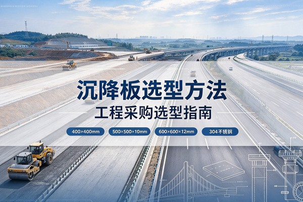 元宝山沉降板选择方法