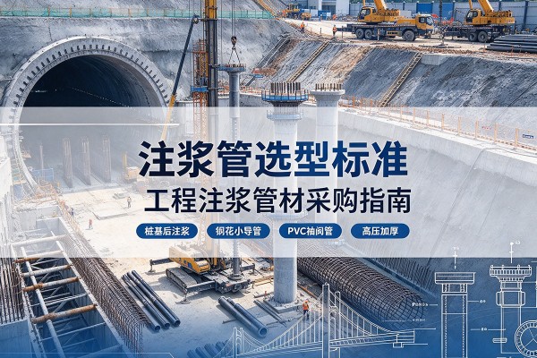 元宝山注浆管选型标准